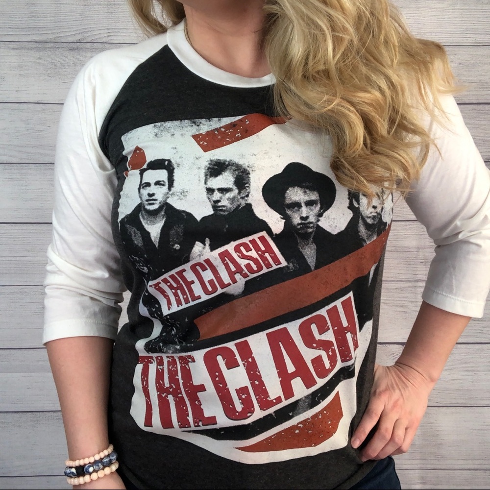 The Clash Graphic Band Jersey T-Shirt